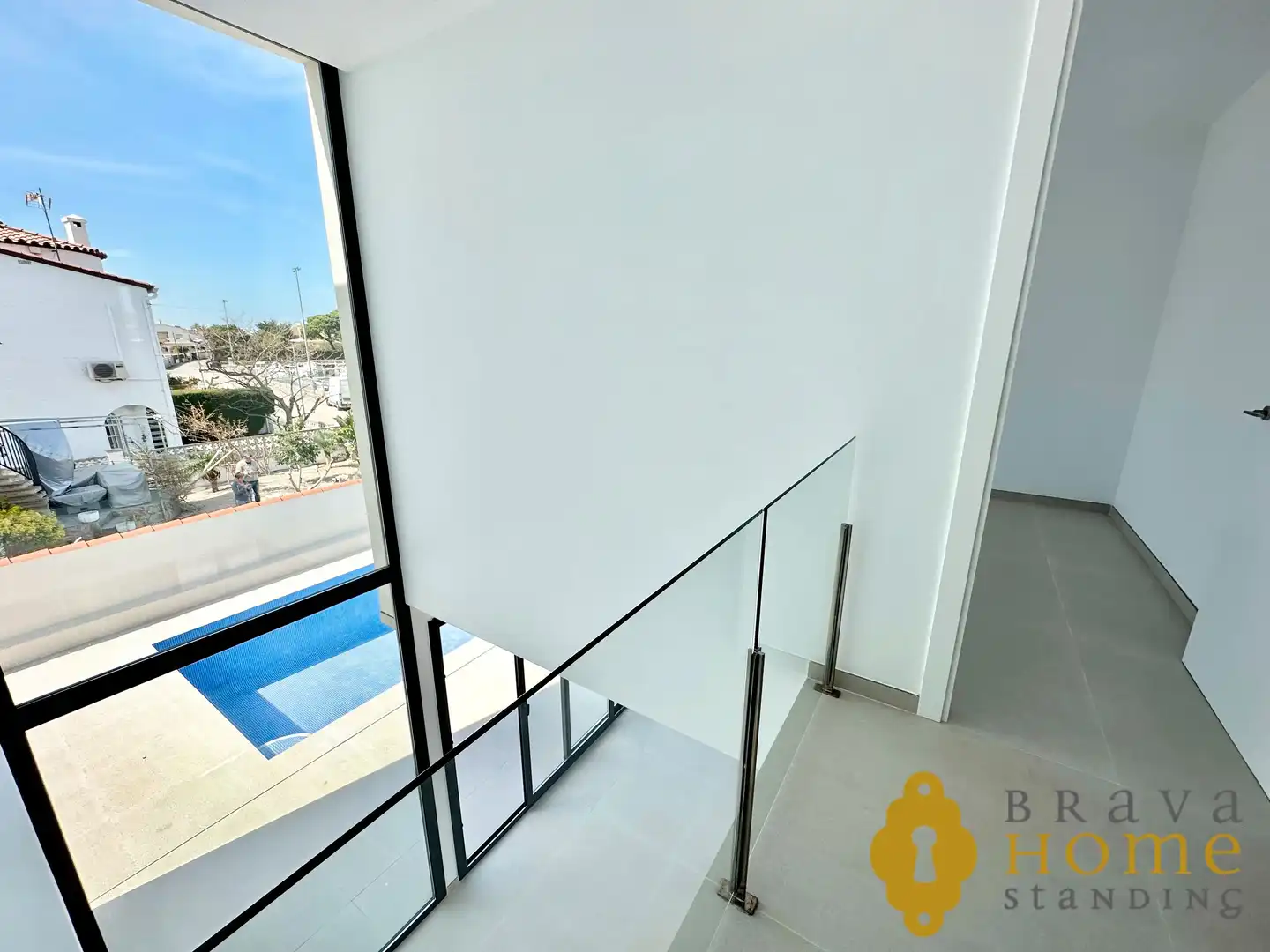 Balcony of Houses for sale in Empuriabrava  with Air Conditioner, Heating and Private garden