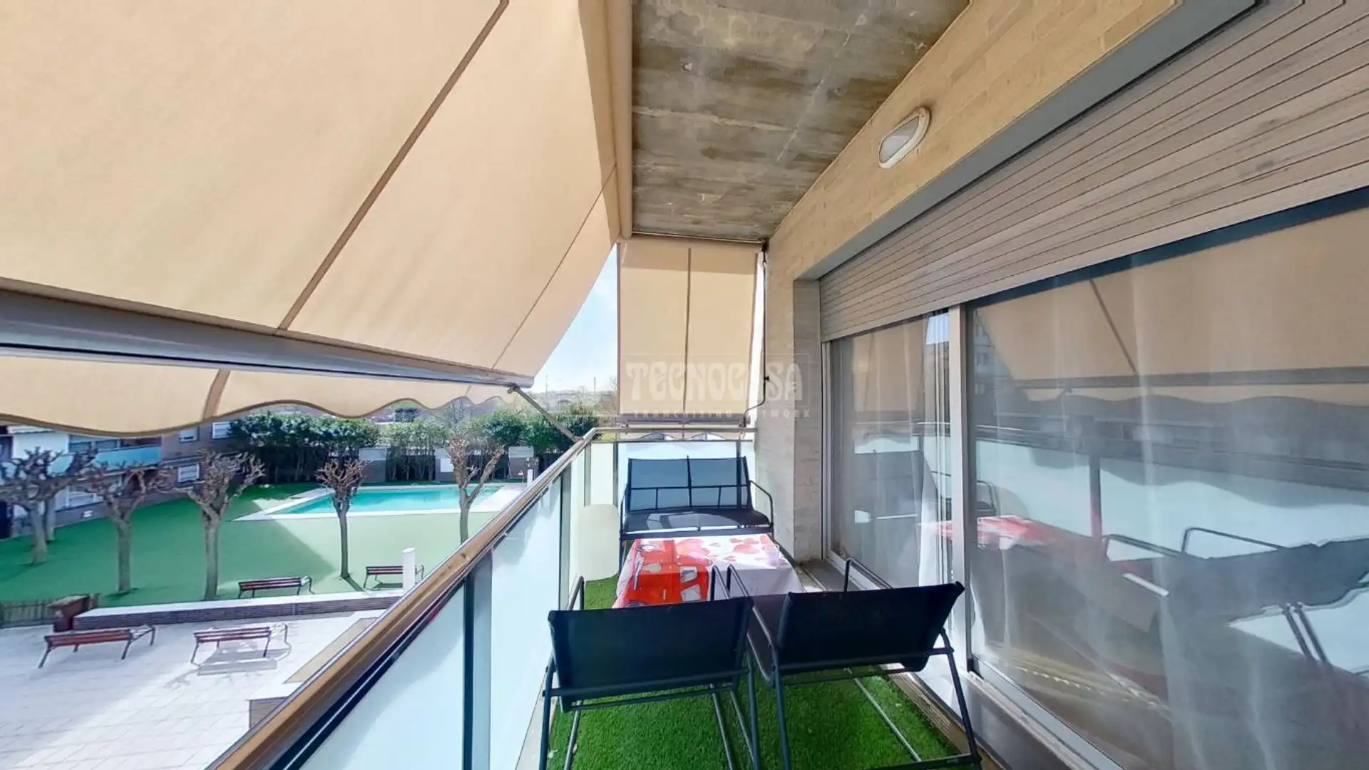 Terraza de Piso en venta en Sabadell con Aire acondicionado, Parquet y Amueblado
