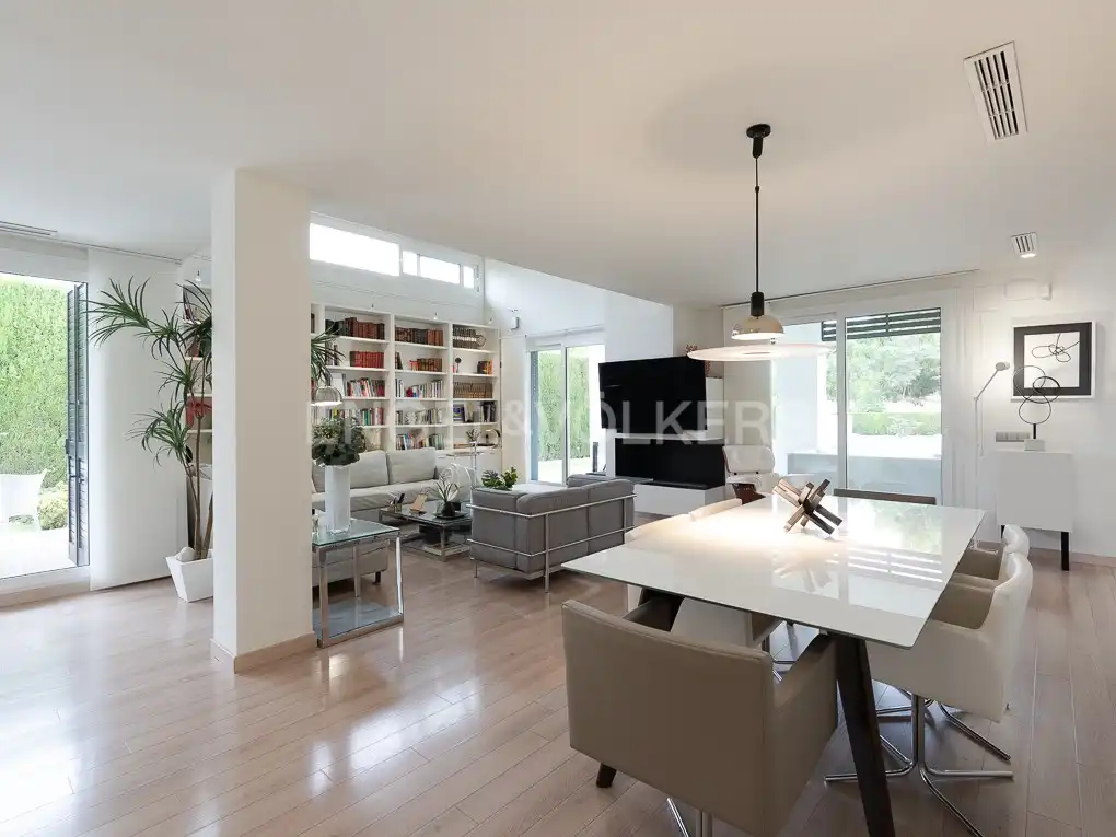 Living room of Houses for rent in Bétera  with Air Conditioner, Heating and Private garden