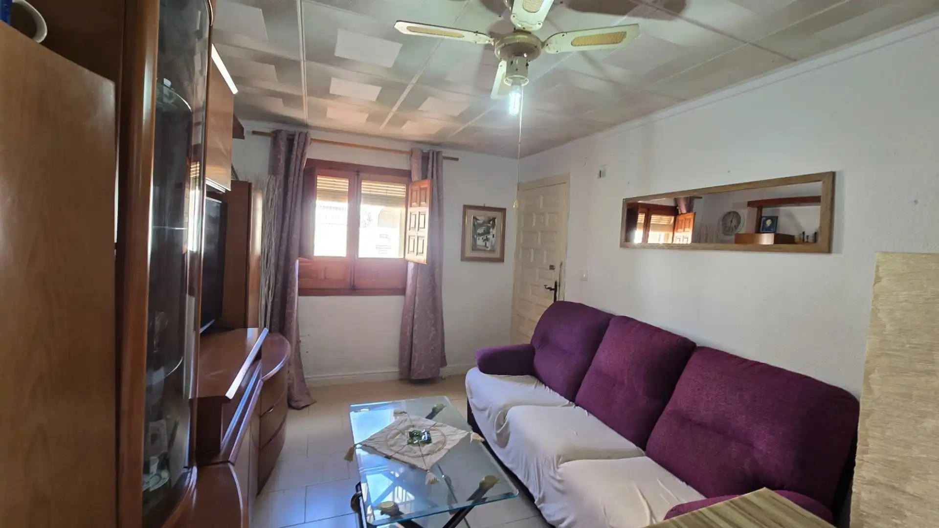 Sala de estar de Casa adosada en venta en San Fulgencio con Aire acondicionado, Calefacción y Terraza