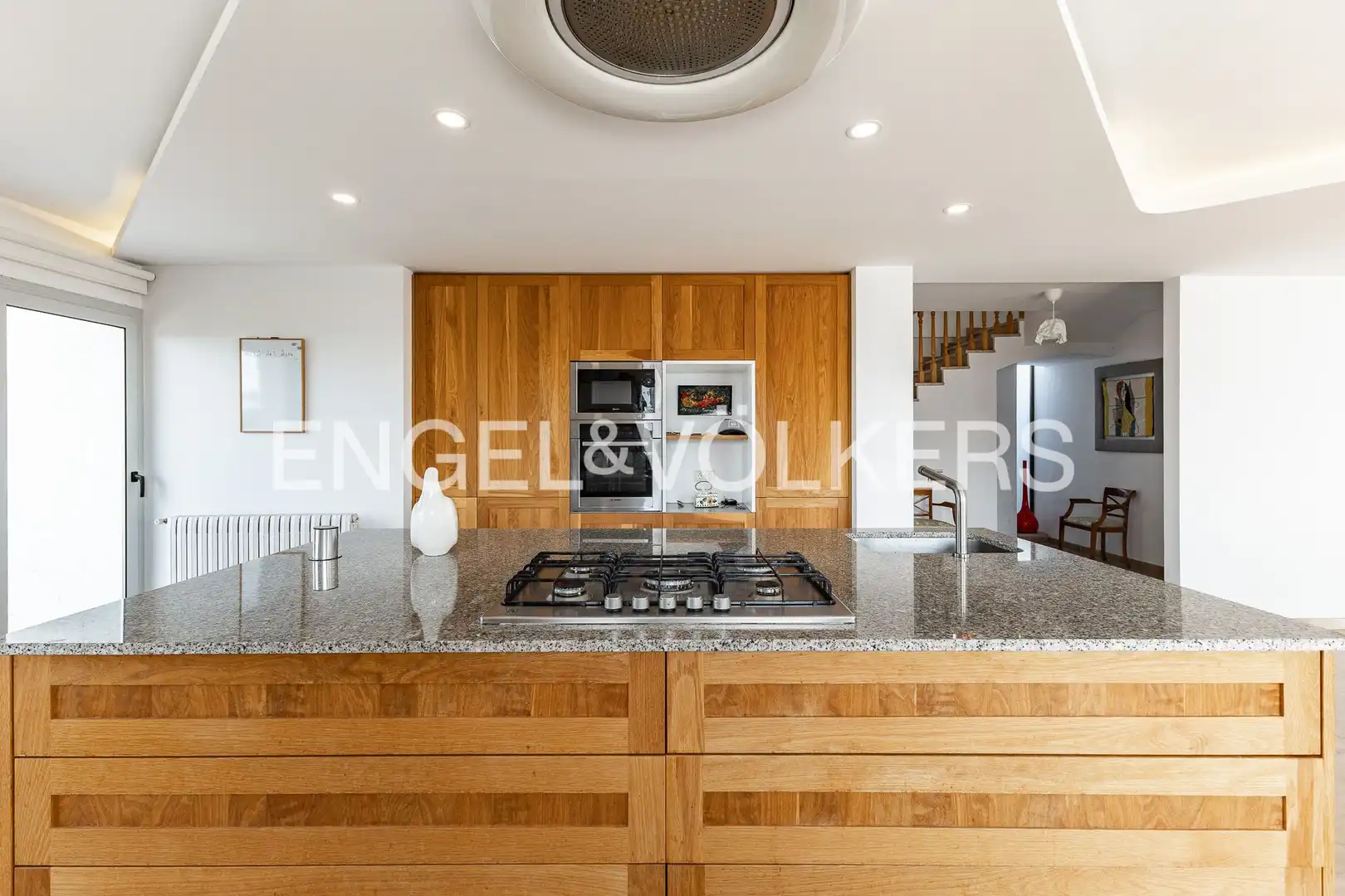 Kitchen of Houses for rent in Caldes d'Estrac  with Air Conditioner, Heating and Private garden