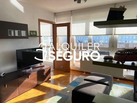 Sala d'estar de Àtic de lloguer en Vitoria - Gasteiz amb Calefacció, Terrassa i Traster