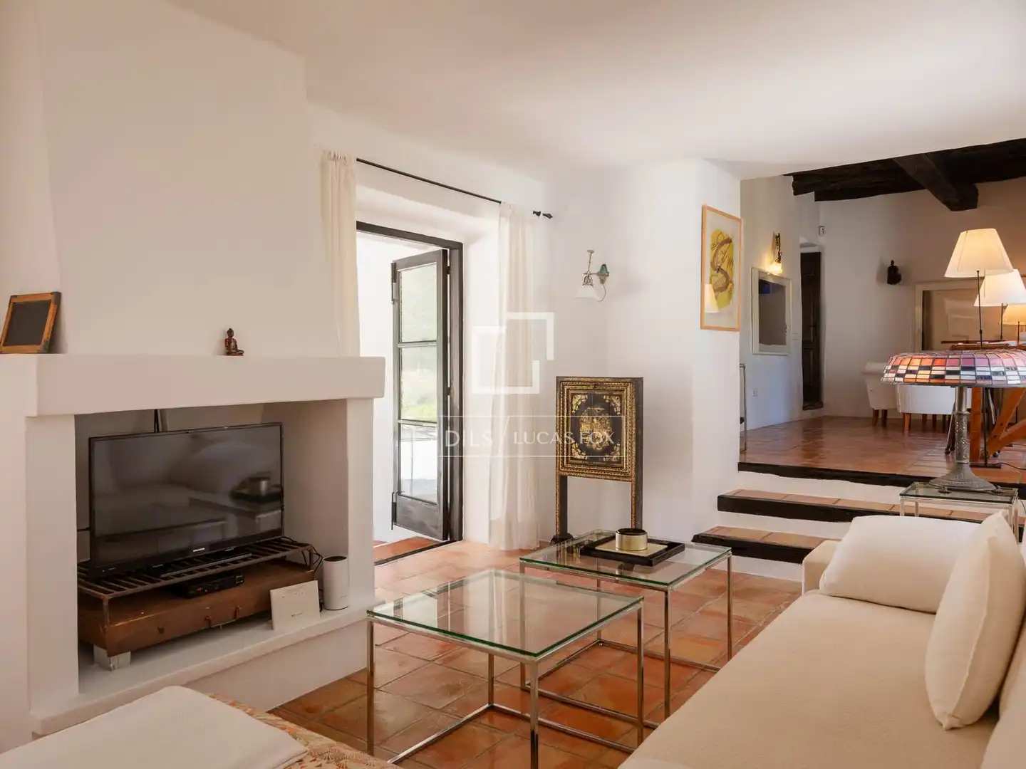 Living room of Country homes for sale in Santa Eulària des Riu  with Furnished