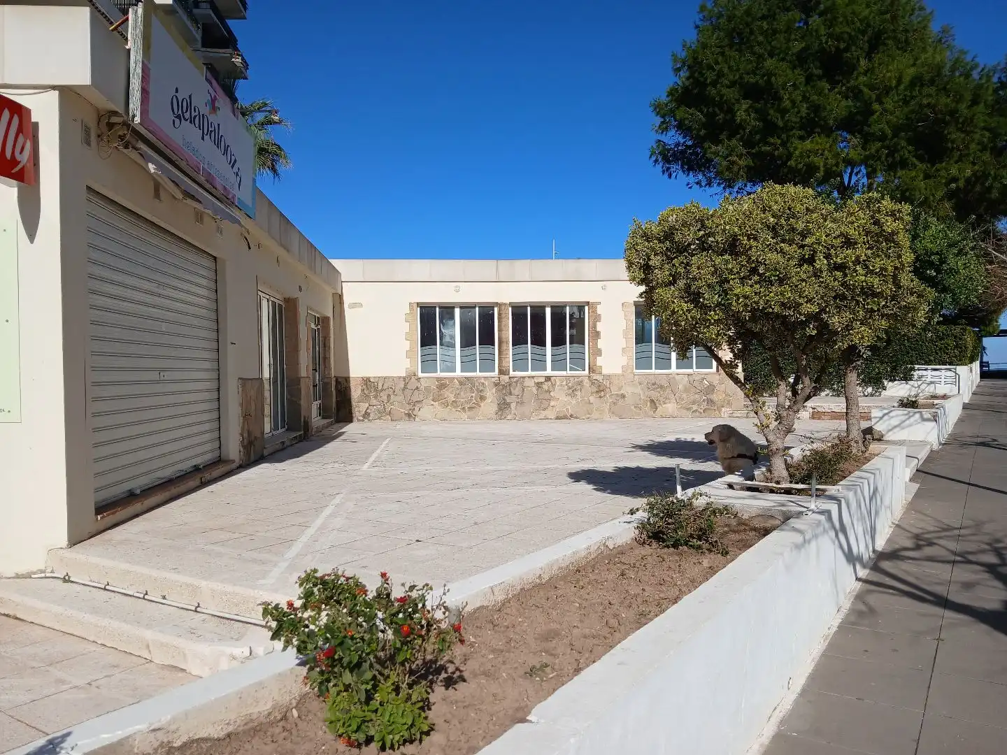 Vista exterior de Local de alquiler en Playa de Gandia