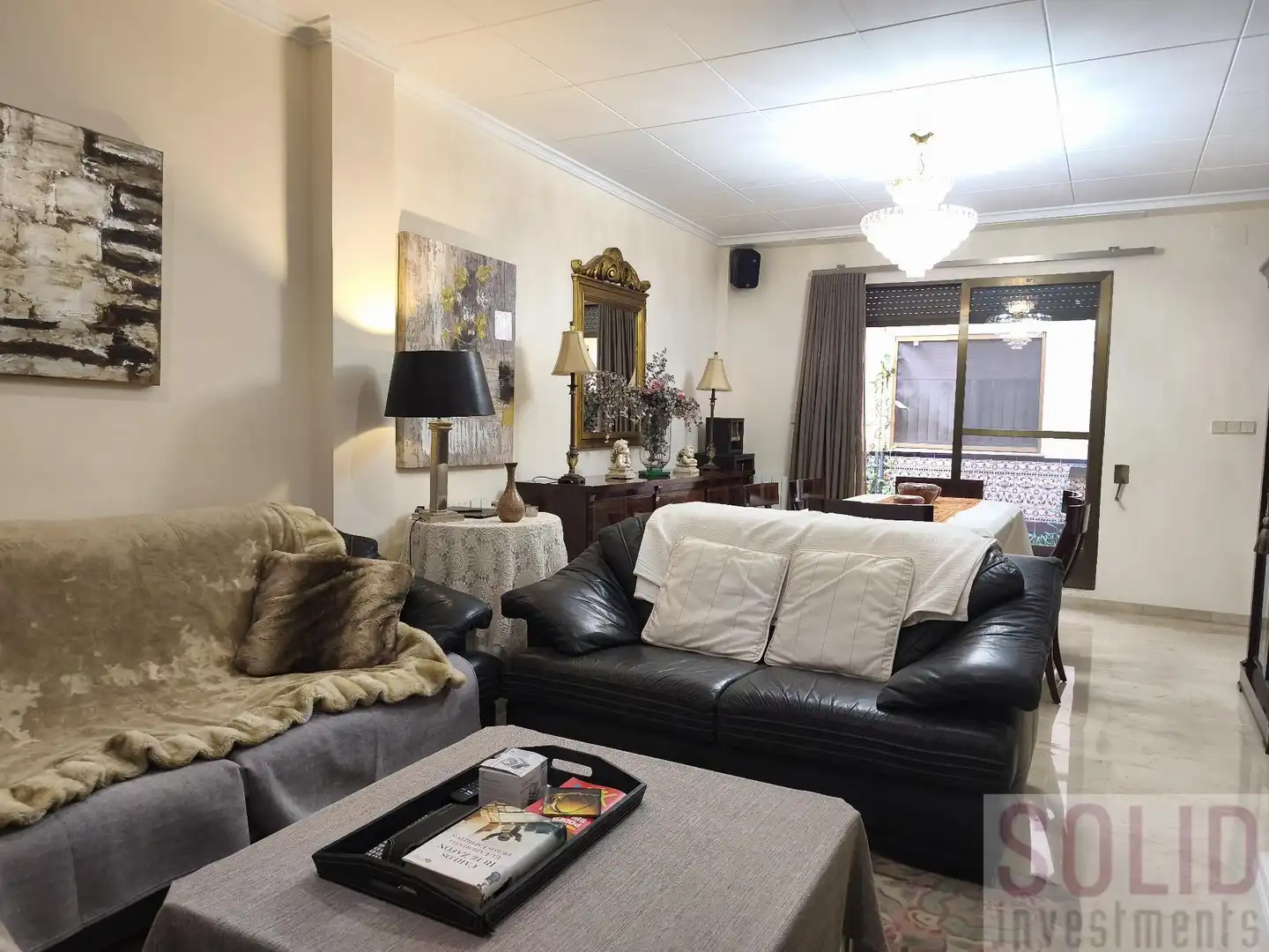 Sala de estar de Casa o chalet en venta en Massanassa con Aire acondicionado, Calefacción y Terraza