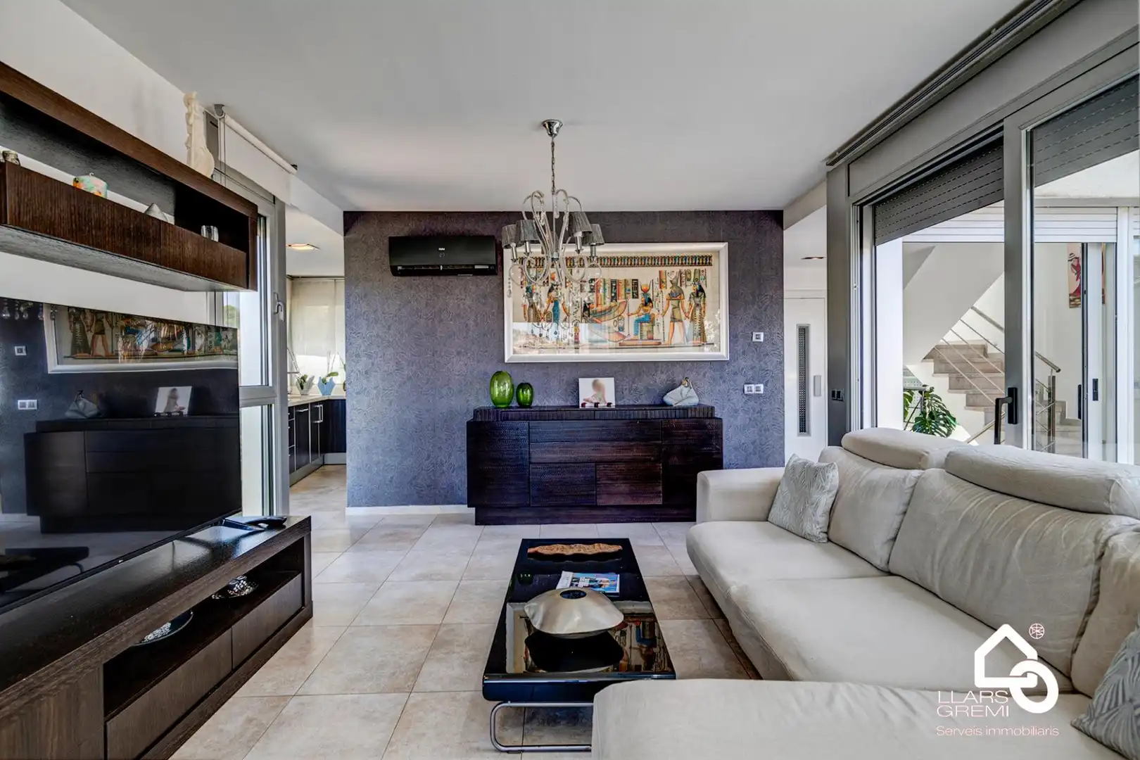 Sala de estar de Casa o chalet en venta en Òdena con Calefacción, Jardín privado y Terraza