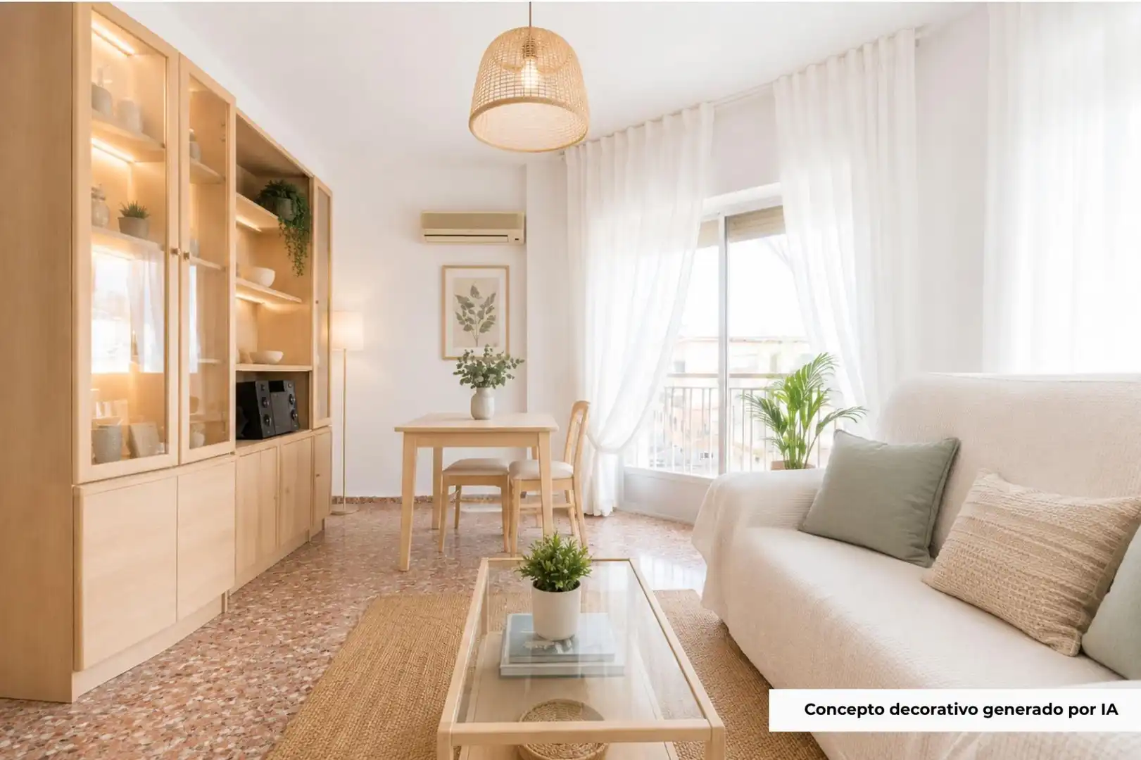 Sala d'estar de Pis en venda en Murcia amb Aire condicionat, Calefacció i Terrassa