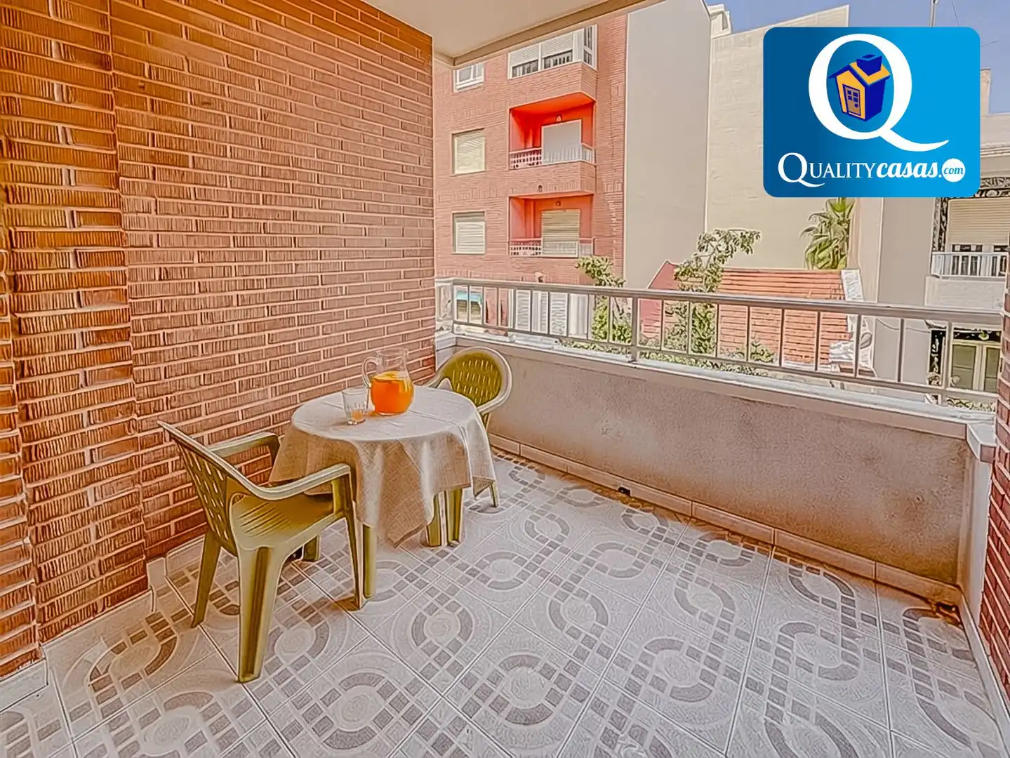 Terrasse von Wohnung zur Miete in Torrevieja mit Terrasse