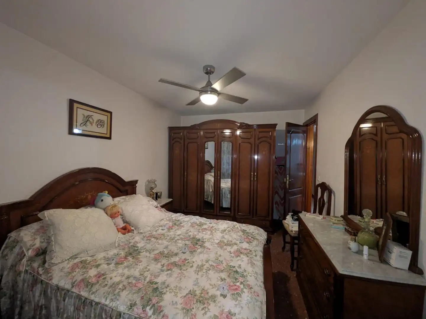 Bedroom of Flat for sale in Córdoba  with Air Conditioner and Terrace