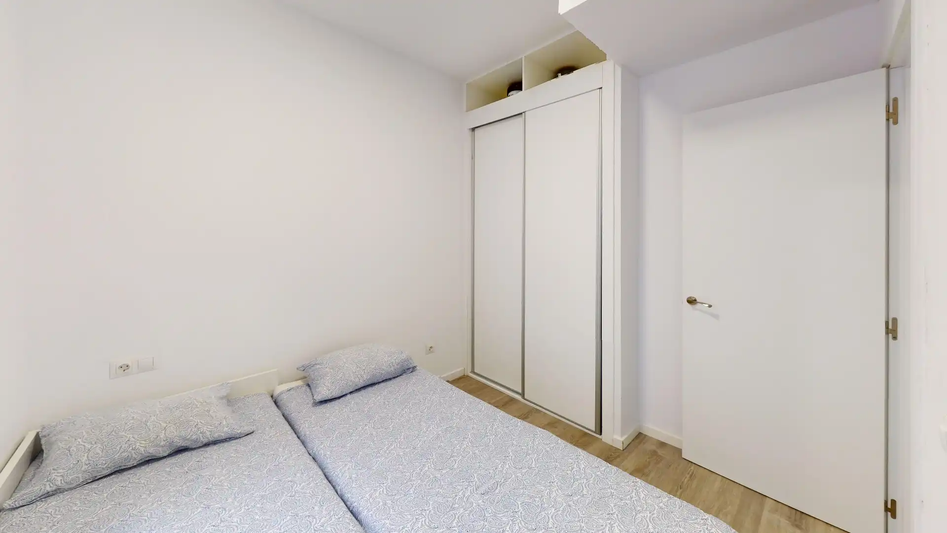 Schlafzimmer von Wohnung zum Verkauf in Alicante / Alacant mit Klimaanlage, Heizung und Parkett