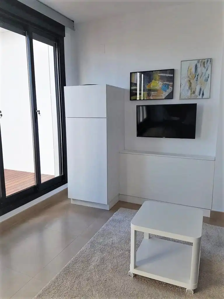 Dormitori de Loft de lloguer en Valencia amb Aire condicionat, Terrassa i Traster