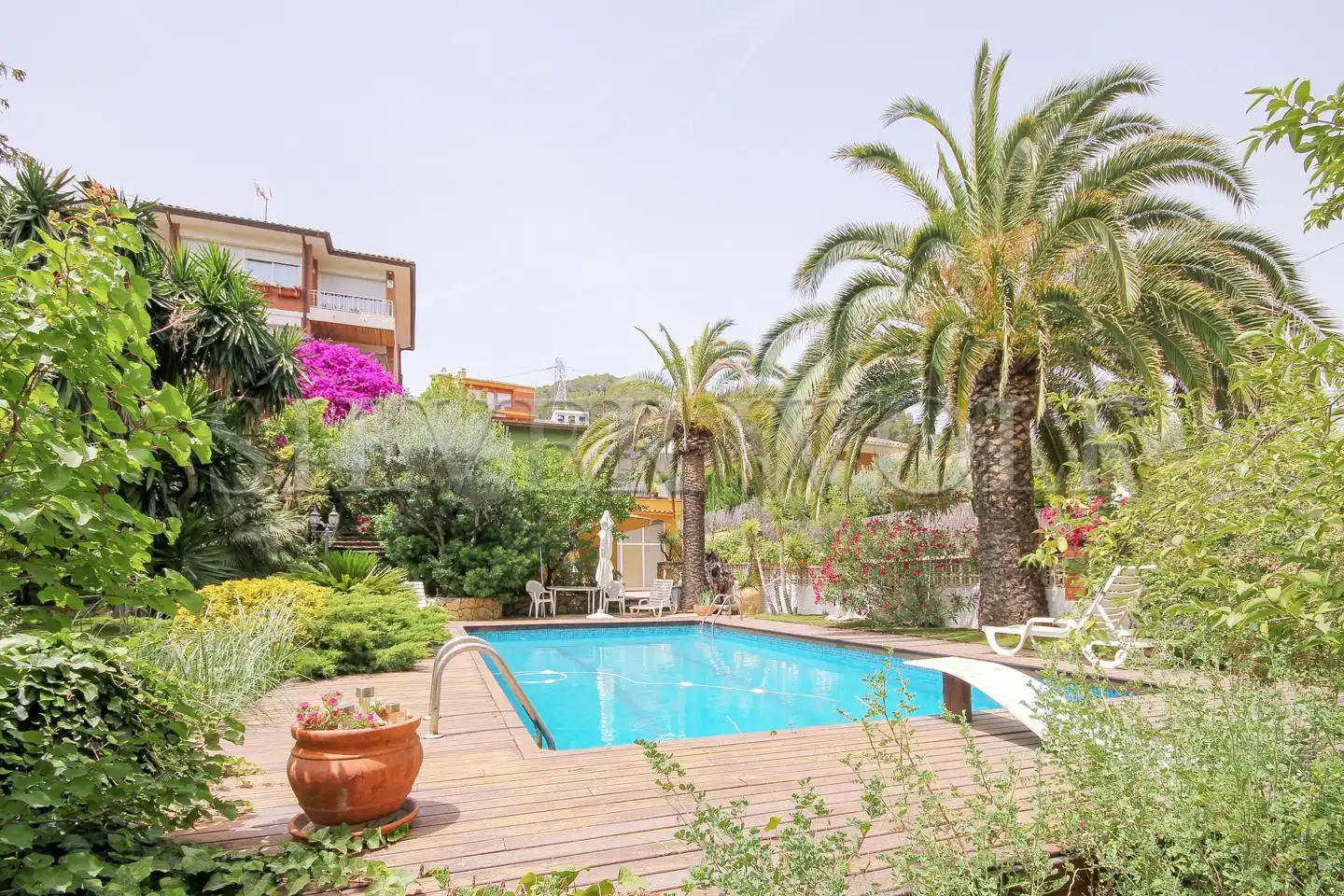 Piscina de Casa o chalet en venta en Vallirana con Calefacción, Jardín privado y Terraza