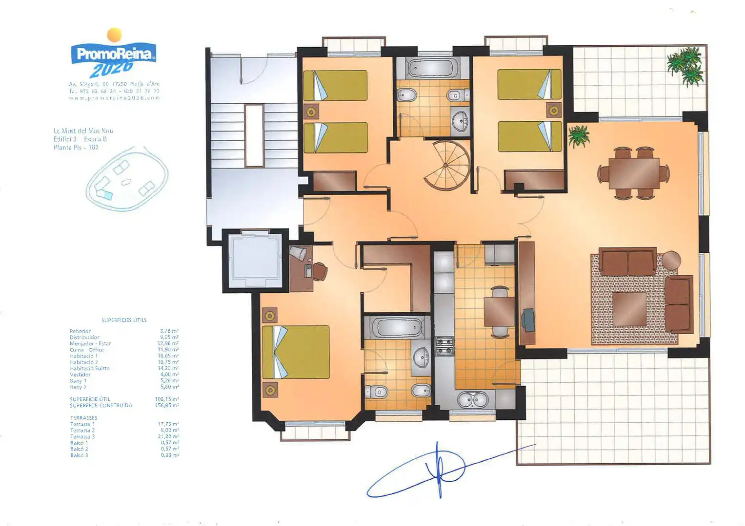 Penthouse mit Balkon zum Verkauf in Carrer del Mirador, imagen 27
