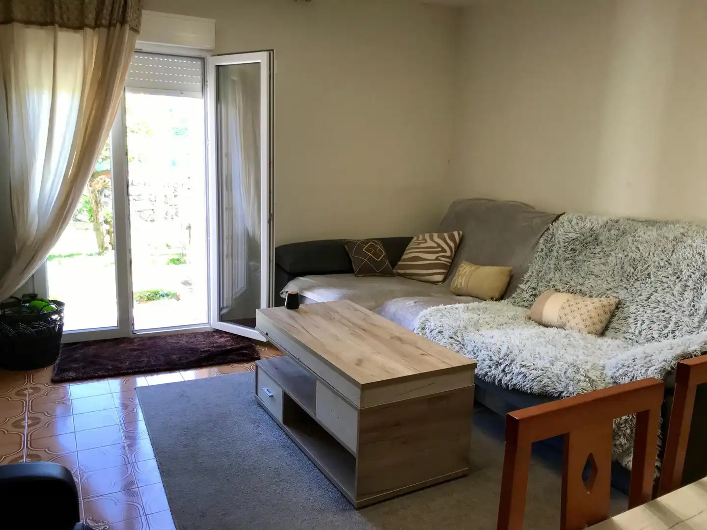 Sala d'estar de Casa o xalet en venda en Porto do Son amb Calefacció, Terrassa i Balcó