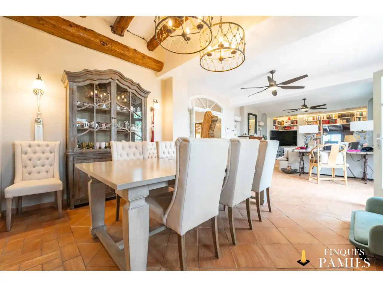 Comedor de Casa o chalet en venta en La Selva del Camp con Calefacción, Jardín privado y Terraza