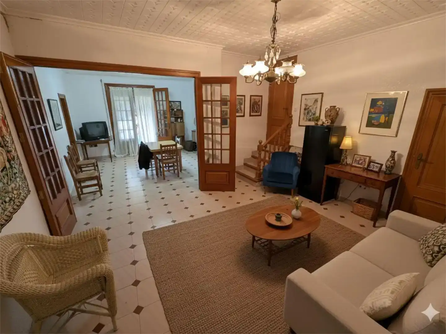 Sala d'estar de Planta baixa en venda en Montserrat amb Terrassa