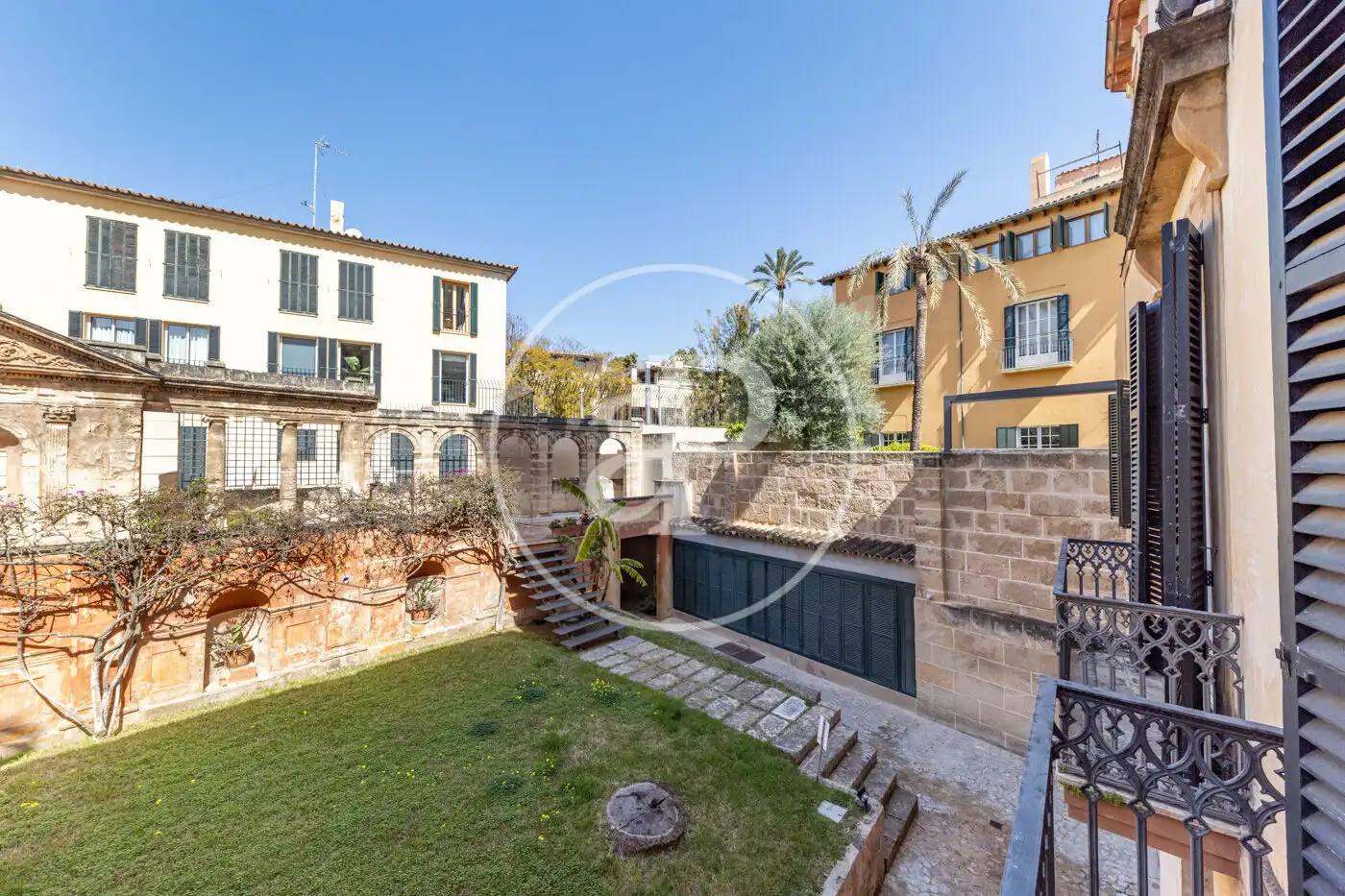 Jardín de Piso en venta en  Palma de Mallorca con Calefacción, Jardín privado y Terraza