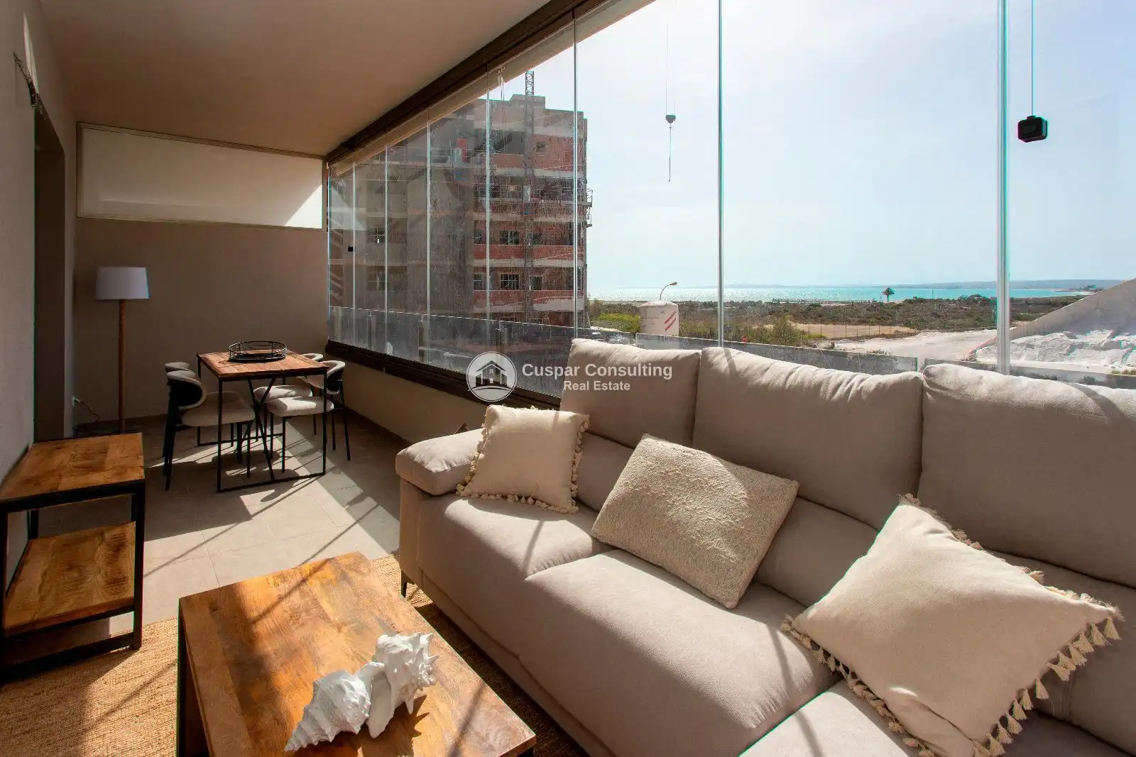 Terraza de Apartamento en venta en Santa Pola con Calefacción, Terraza y Trastero