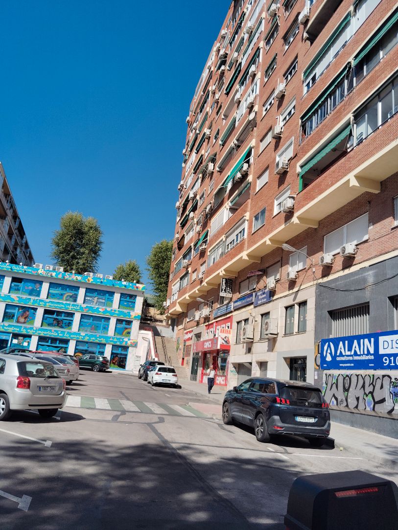 Exterior view of Flat for sale in  Madrid Capital  with Air Conditioner and Heating