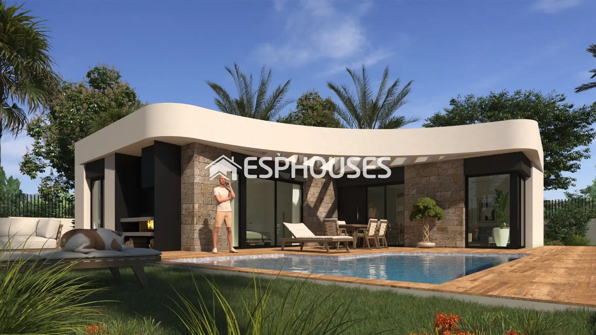 Villa avec terrasse à vendre à Los Montesinos