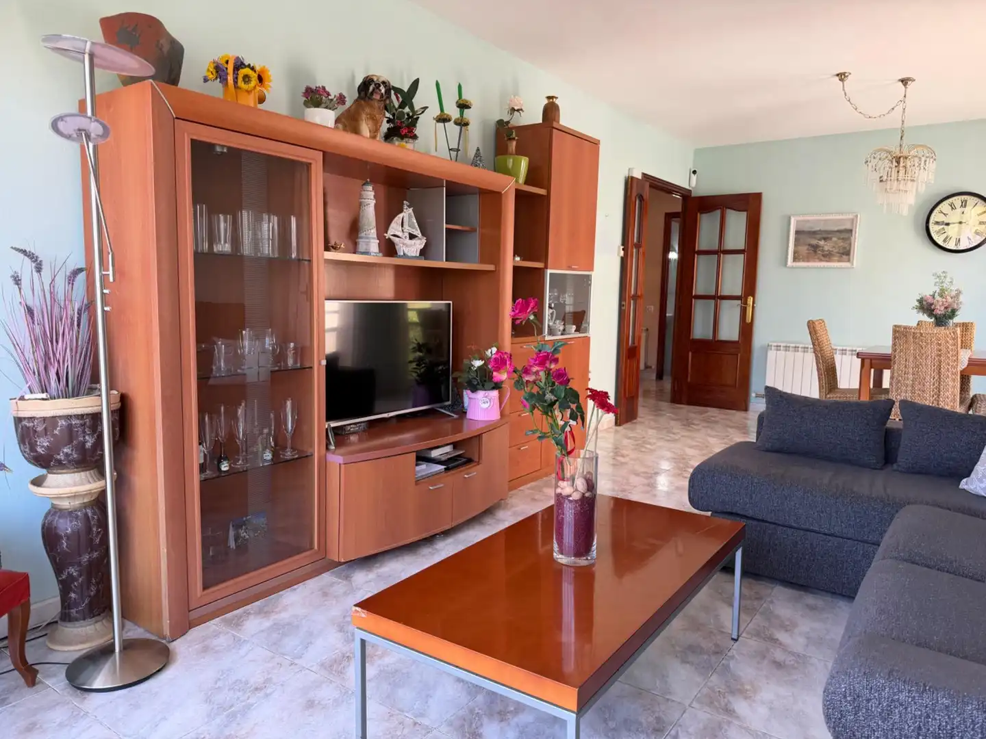 Sala de estar de Piso en venta en Mataró con Calefacción y Balcón