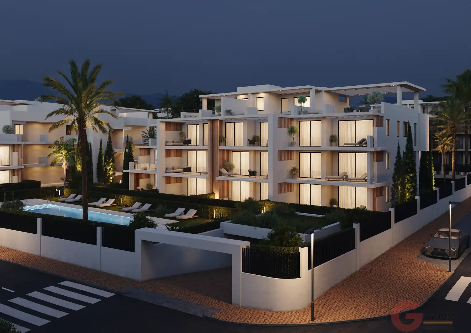 Appartement compact avec piscine à vendre à Selwo
