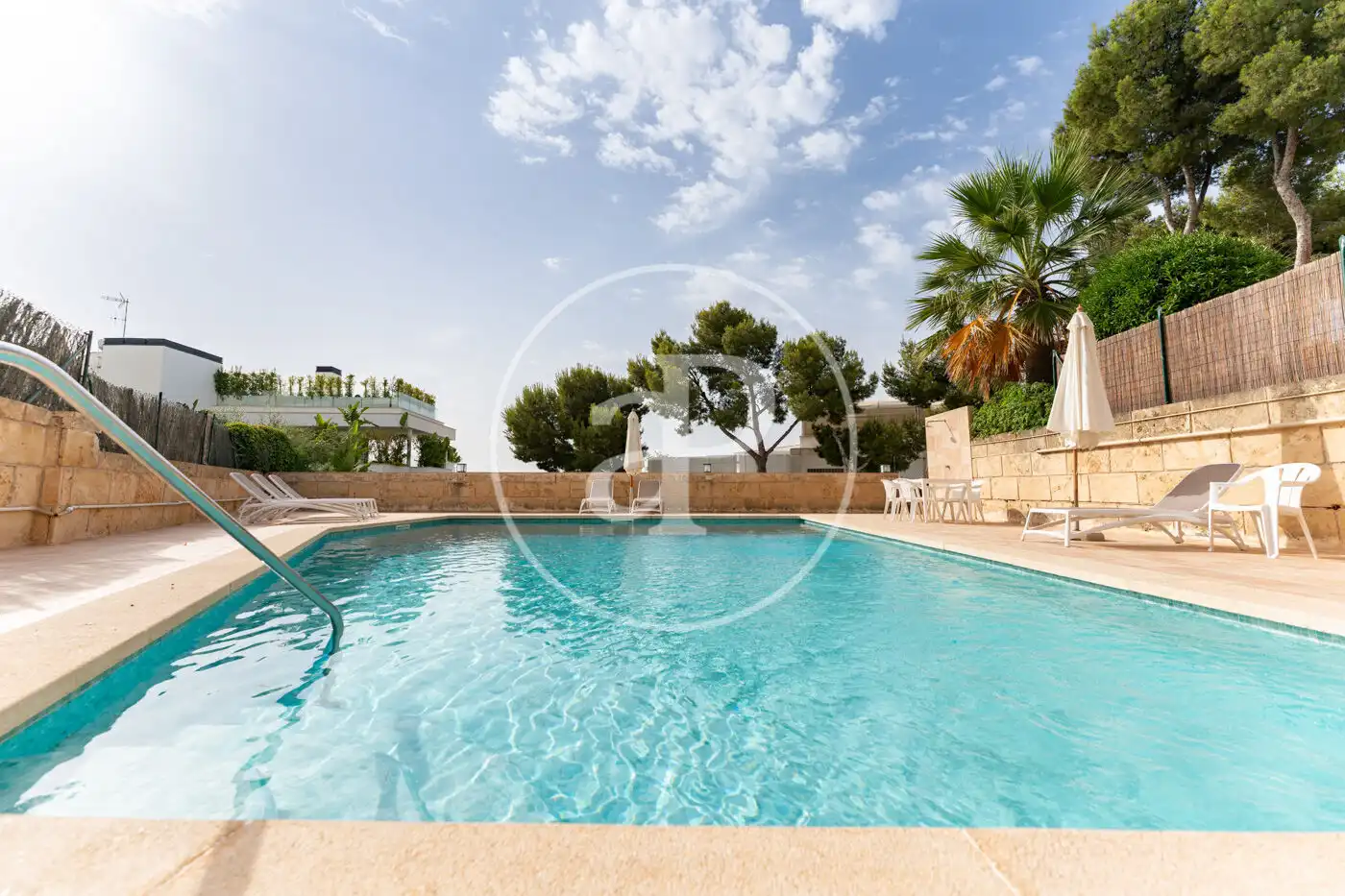 Swimming pool of Flat for rent in Calvià  with Air Conditioner, Heating and Private garden