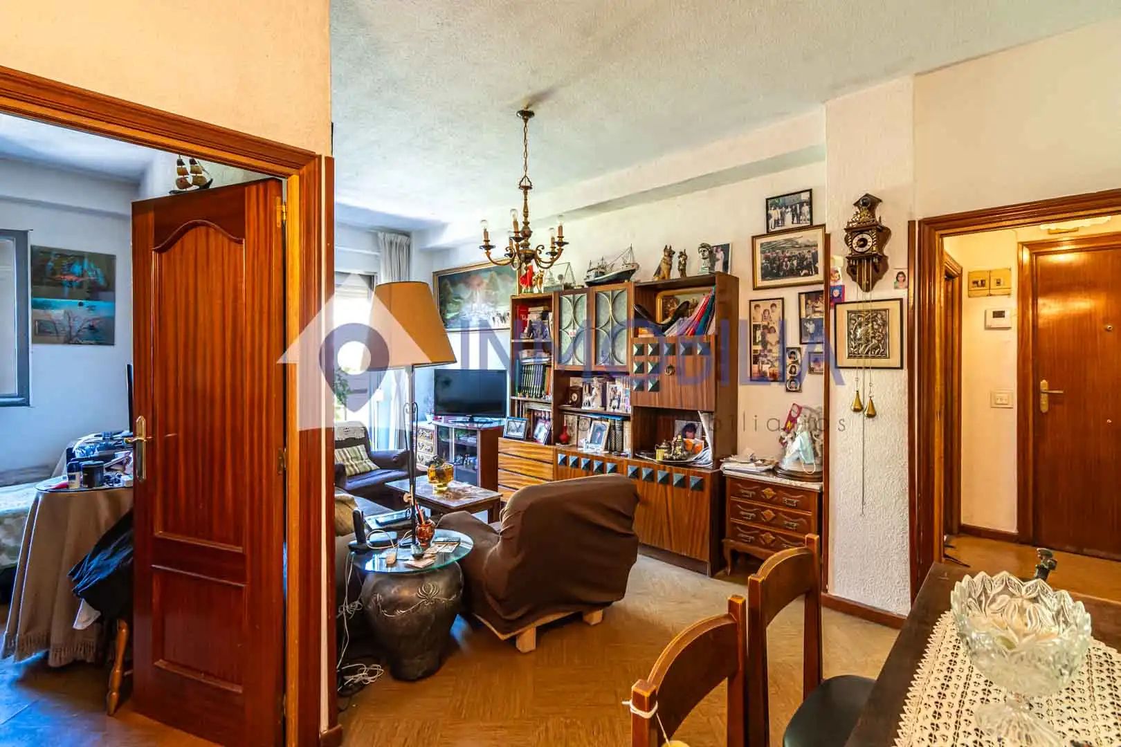 Sala de estar de Piso en venta en Madrid con Calefacción y Terraza