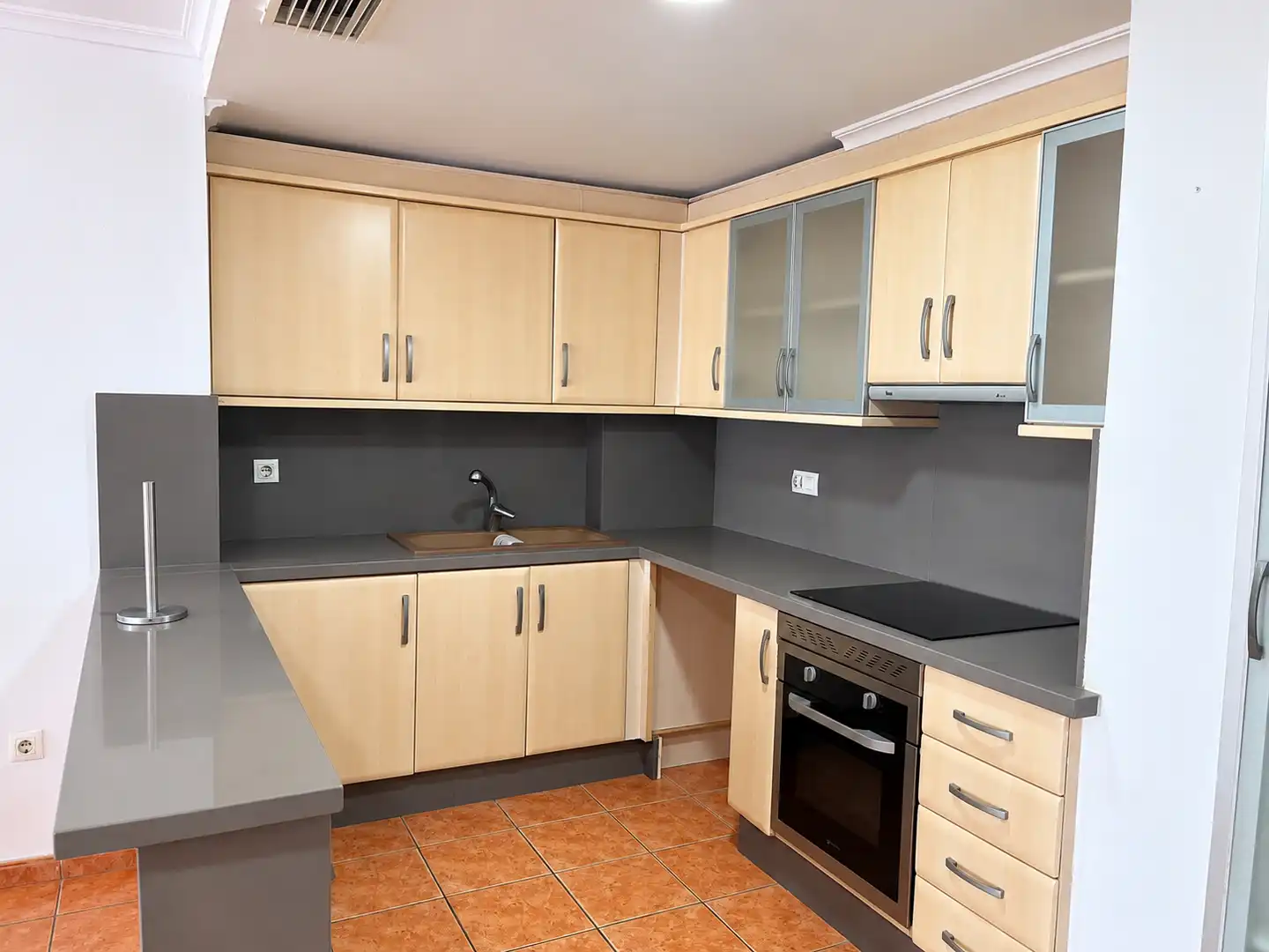 Cocina de Apartamento en venta en Les Palmeres