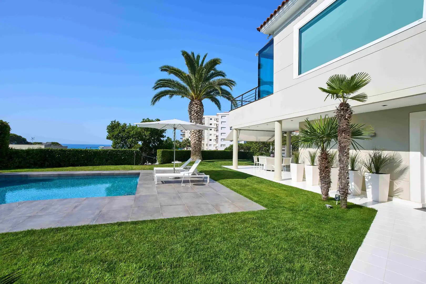 Terrassa de Casa o xalet en venda en Sant Pol de Mar amb Aire condicionat, Calefacció i Jardí privat