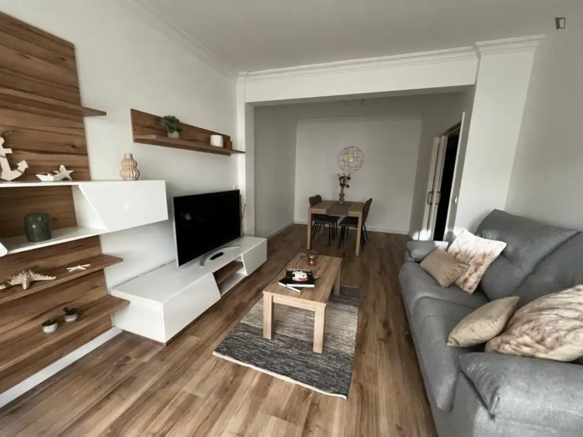 Living room of Apartments for rent in Vigo   with Heating, Furnished and Oven