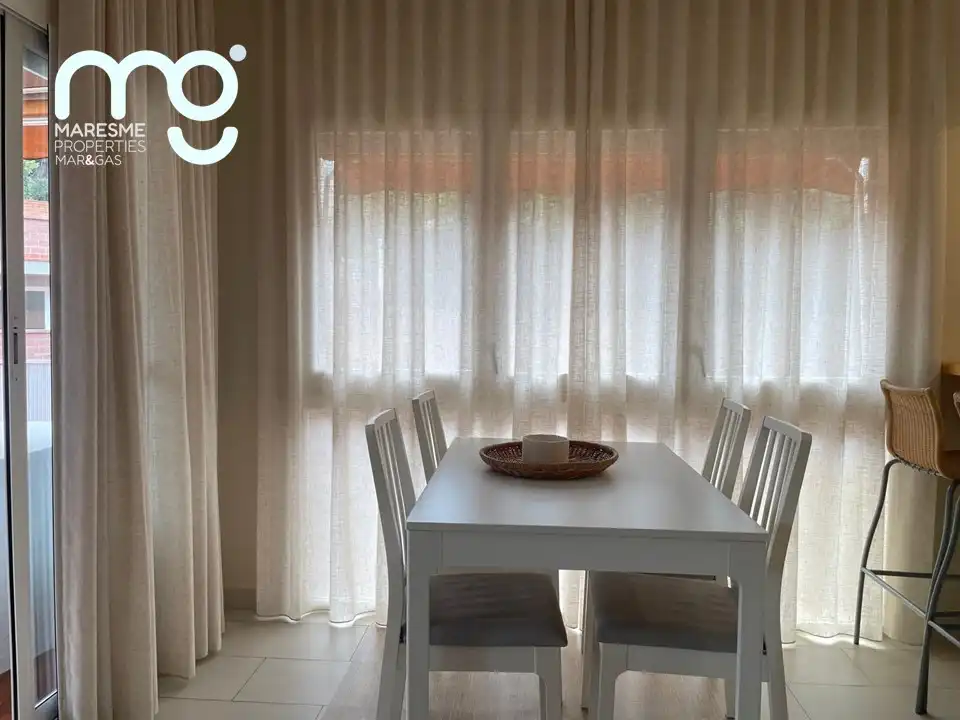 Dining room of Flat for rent in Sant Vicenç de Montalt  with Air Conditioner, Heating and Terrace