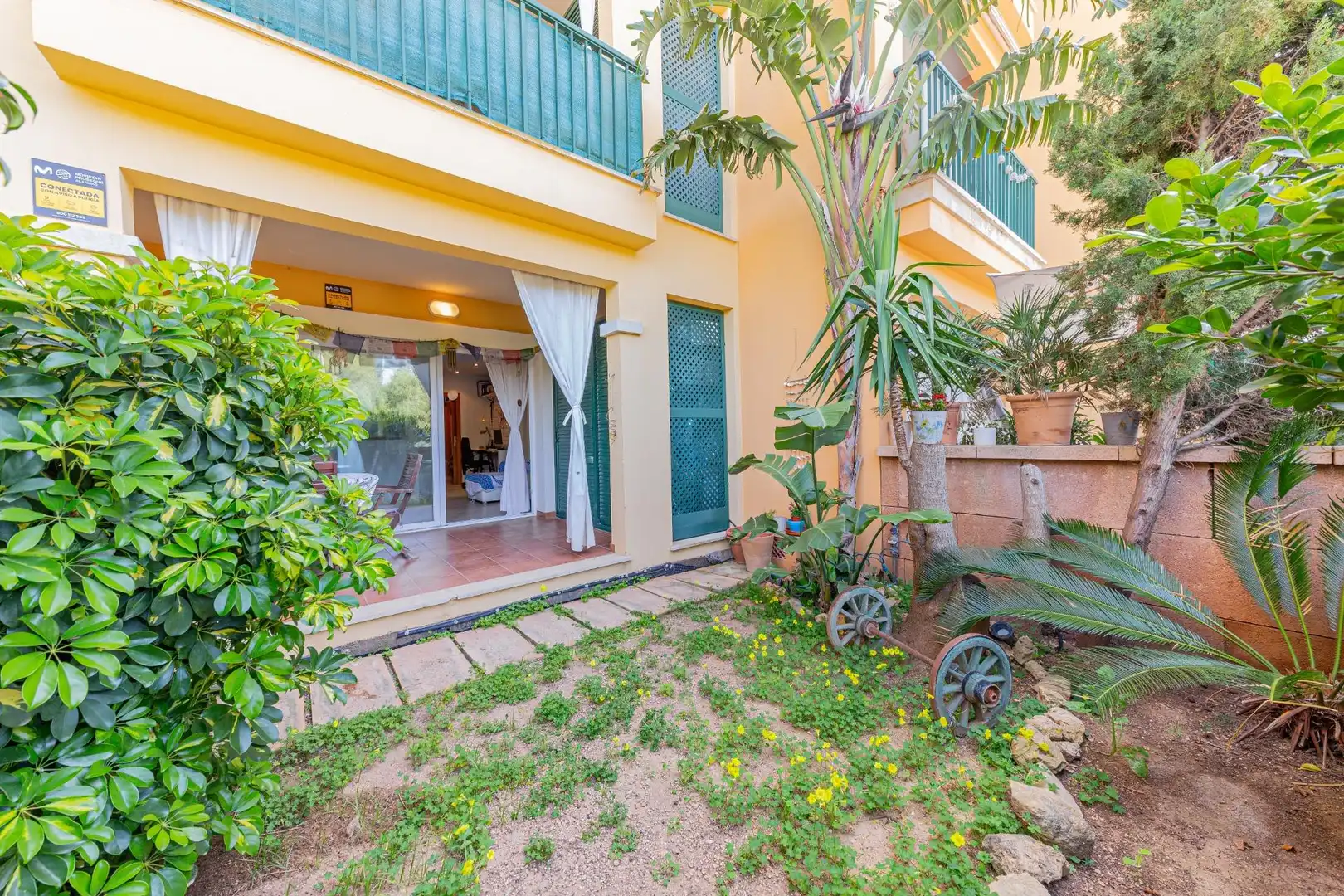 Jardín de Planta baja en venta en Llucmajor con Aire acondicionado, Calefacción y Jardín privado