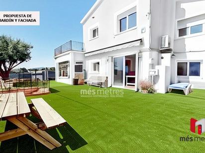 Terrassa de Casa o xalet en venda en Teià amb Aire condicionat, Jardí privat i Terrassa