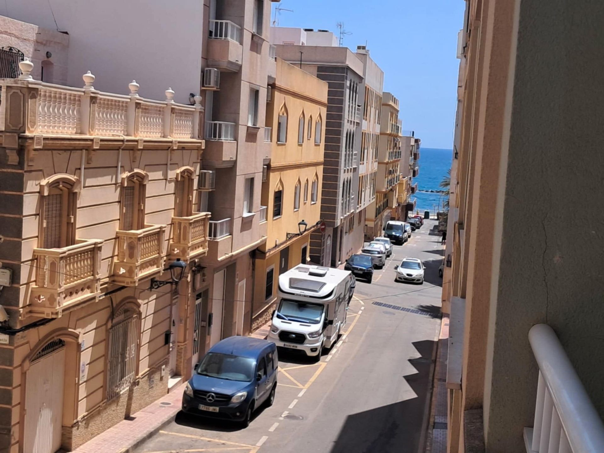 Vista exterior de Apartament en venda en Garrucha amb Aire condicionat, Calefacció i Moblat