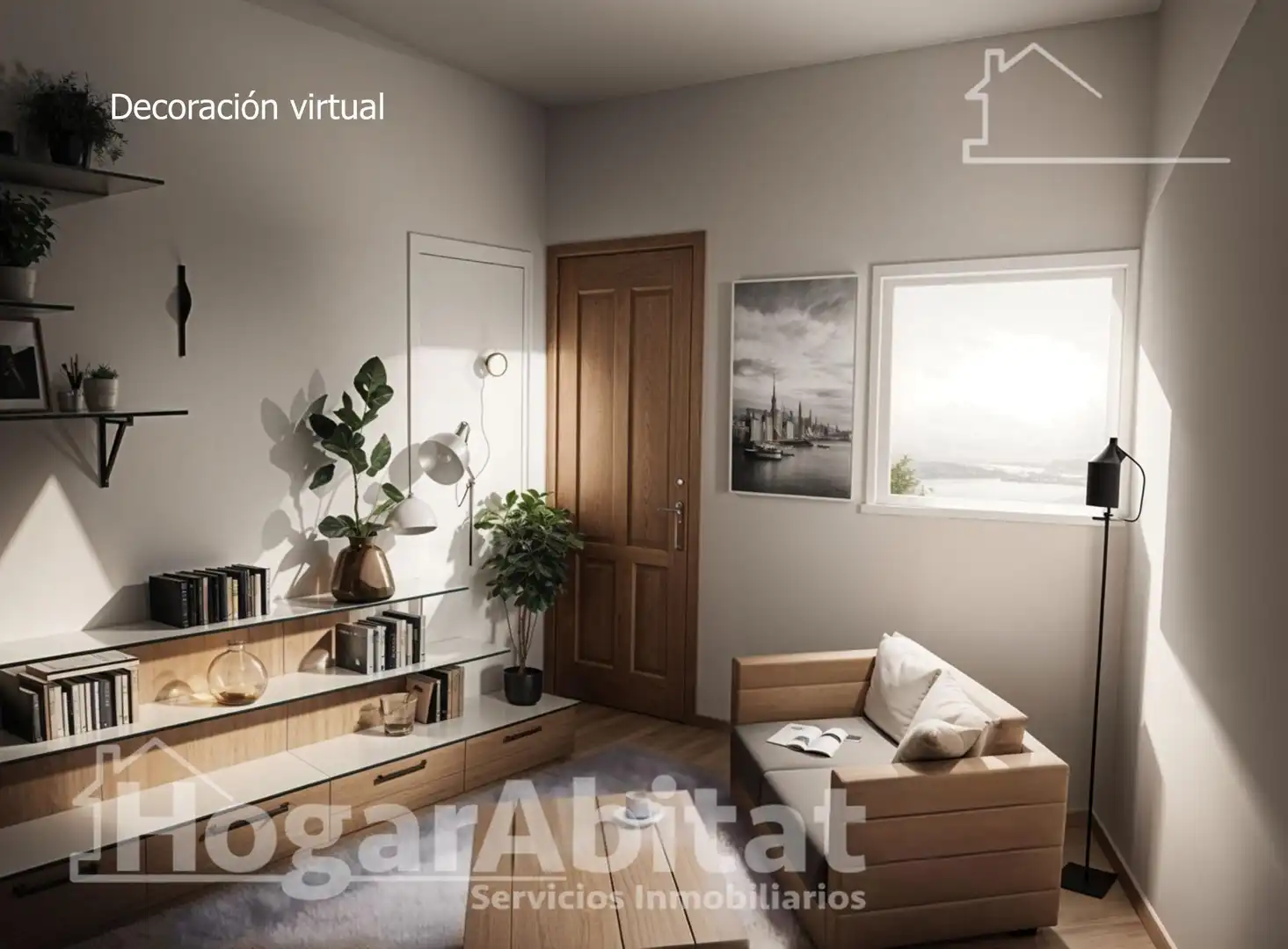 Sala de estar de Casa o chalet en venta en Moncada con Terraza y Trastero