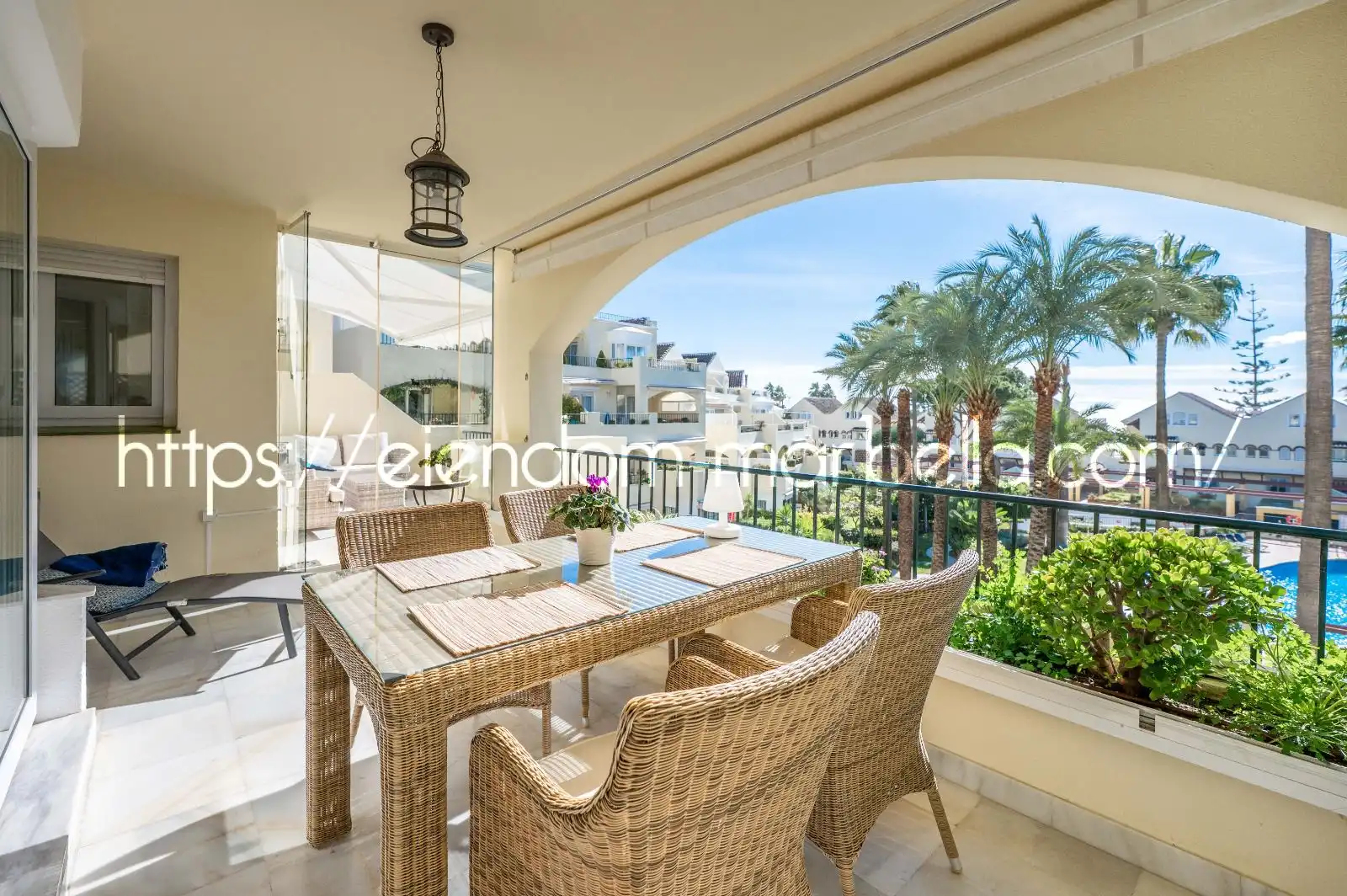 Terrace of Apartments for sale in Marbella  with Air Conditioner, Heating and Terrace