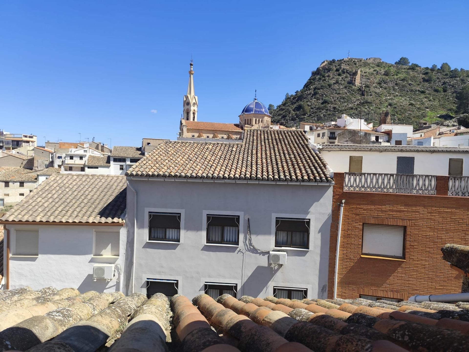 Exterior view of Country house for sale in Mogente / Moixent  with Terrace and Storage room