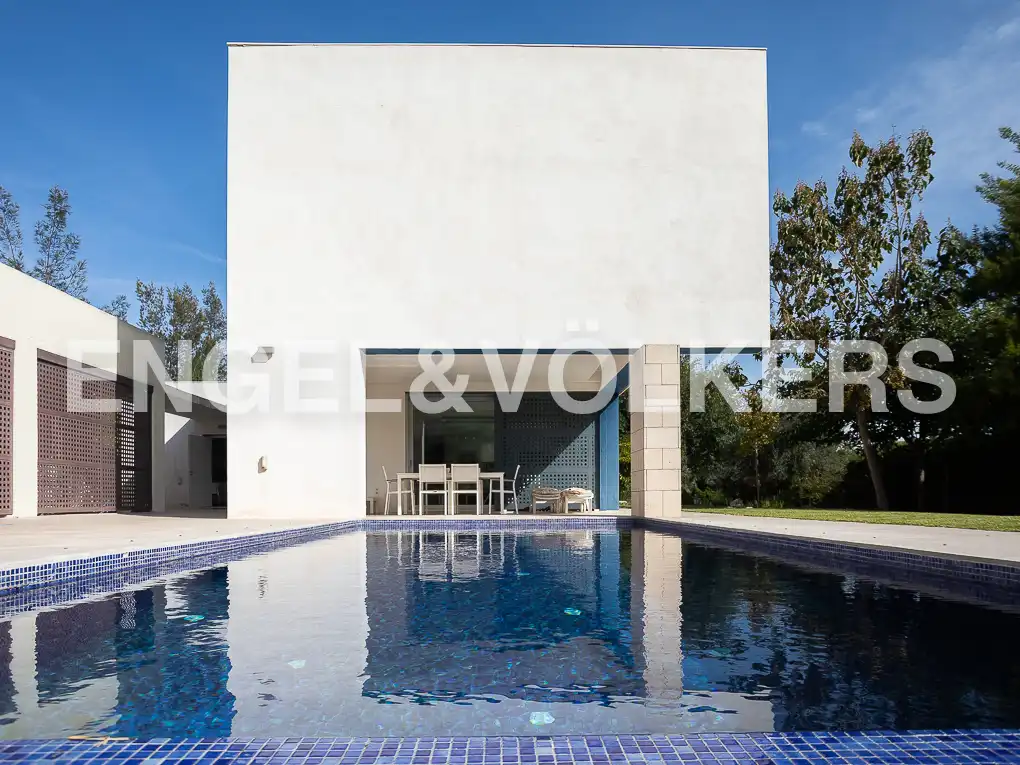 Piscina de Casa o xalet en venda en Rugat amb Aire condicionat, Calefacció i Jardí privat