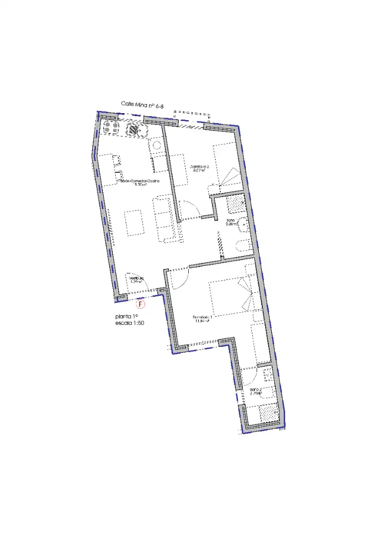Flat for sale in Rota  with Air Conditioner and Balcony