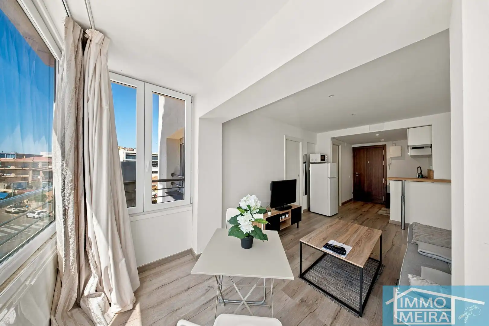 Sala de estar de Apartamento en venta en Roses con Aire acondicionado, Calefacción y Terraza
