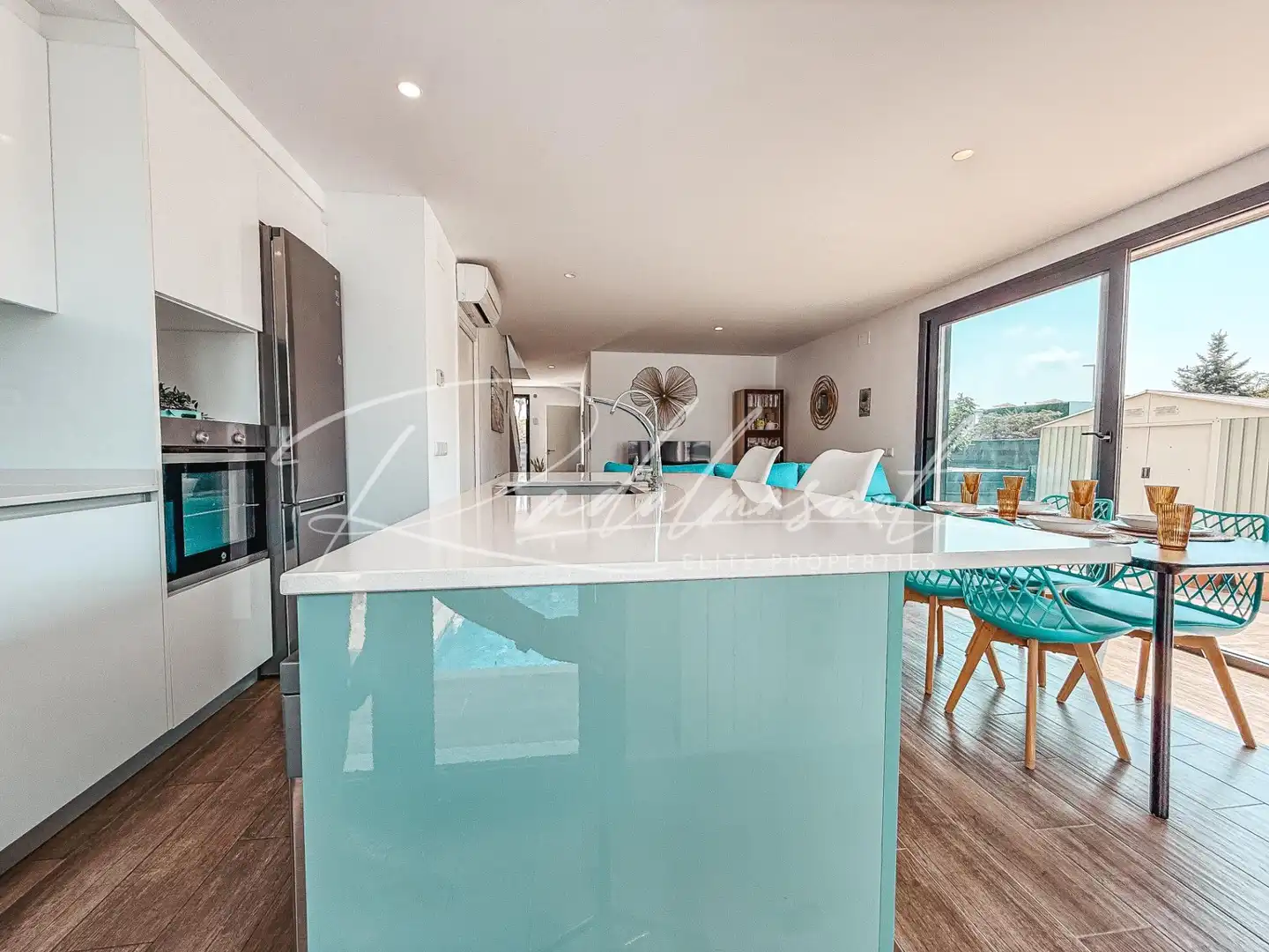 Cocina de Casa adosada en venta en Cambrils con Calefacción, Jardín privado y Terraza