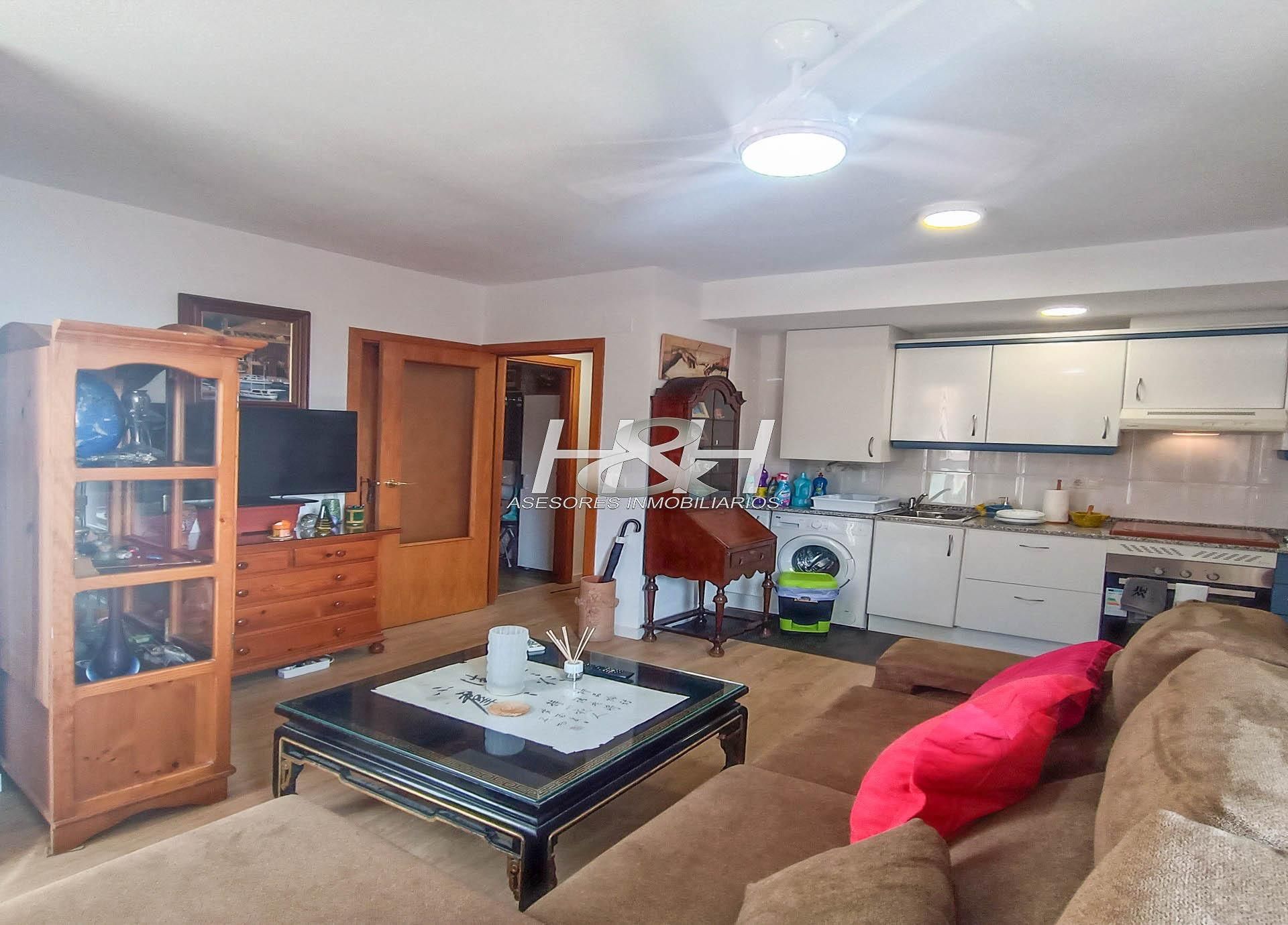 Living room of Flat for sale in  Valencia Capital  with Parquet flooring