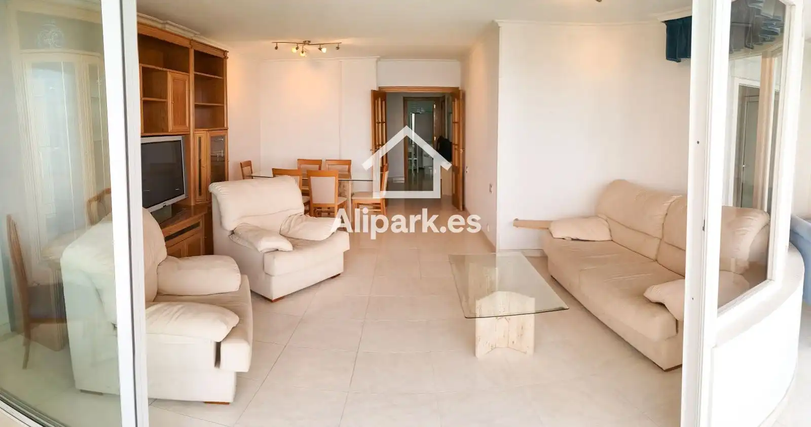 Sala d'estar de Pis en venda en Alicante / Alacant amb Terrassa i Balcó