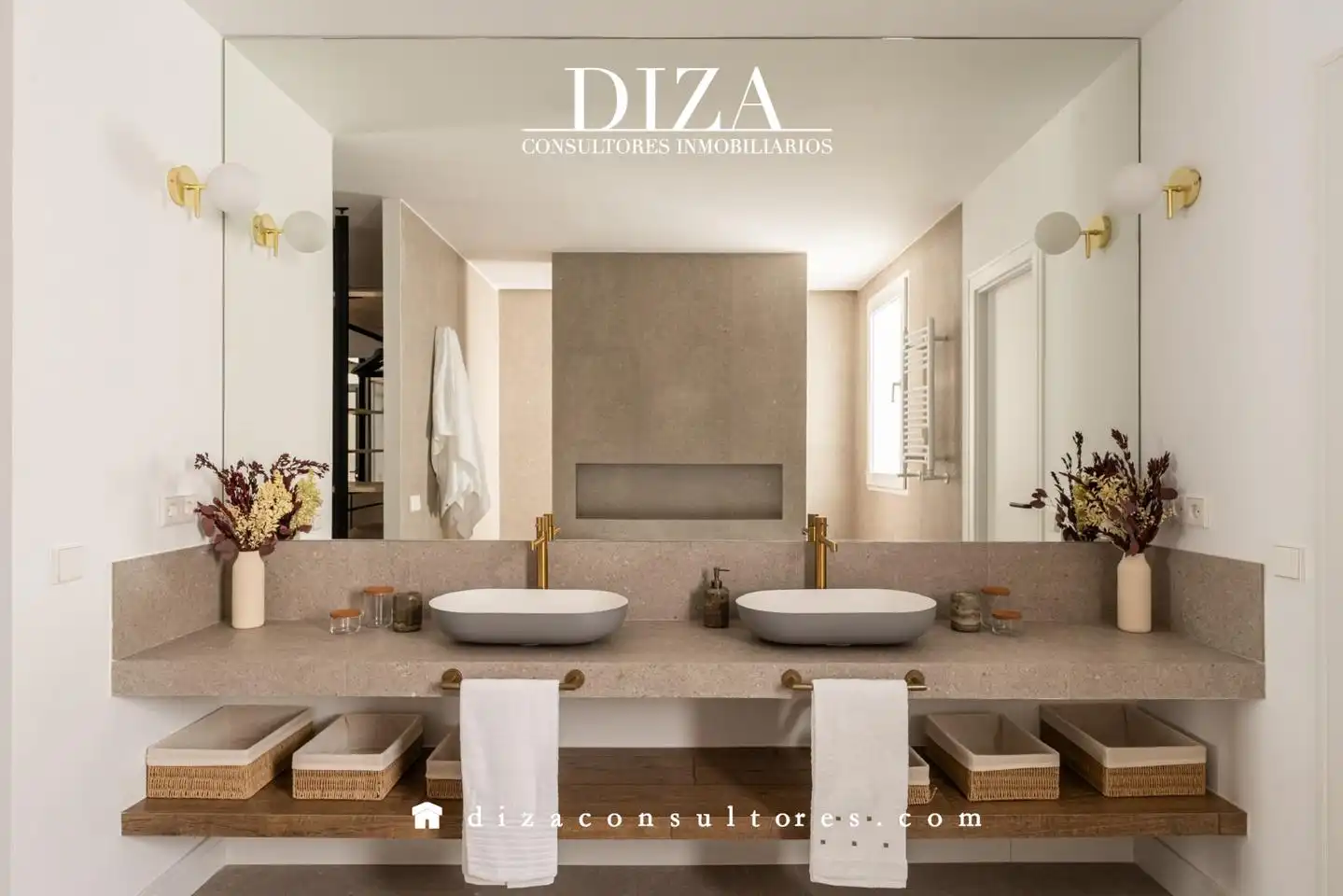 Baño de Ático de alquiler en Barrio de Salamanca