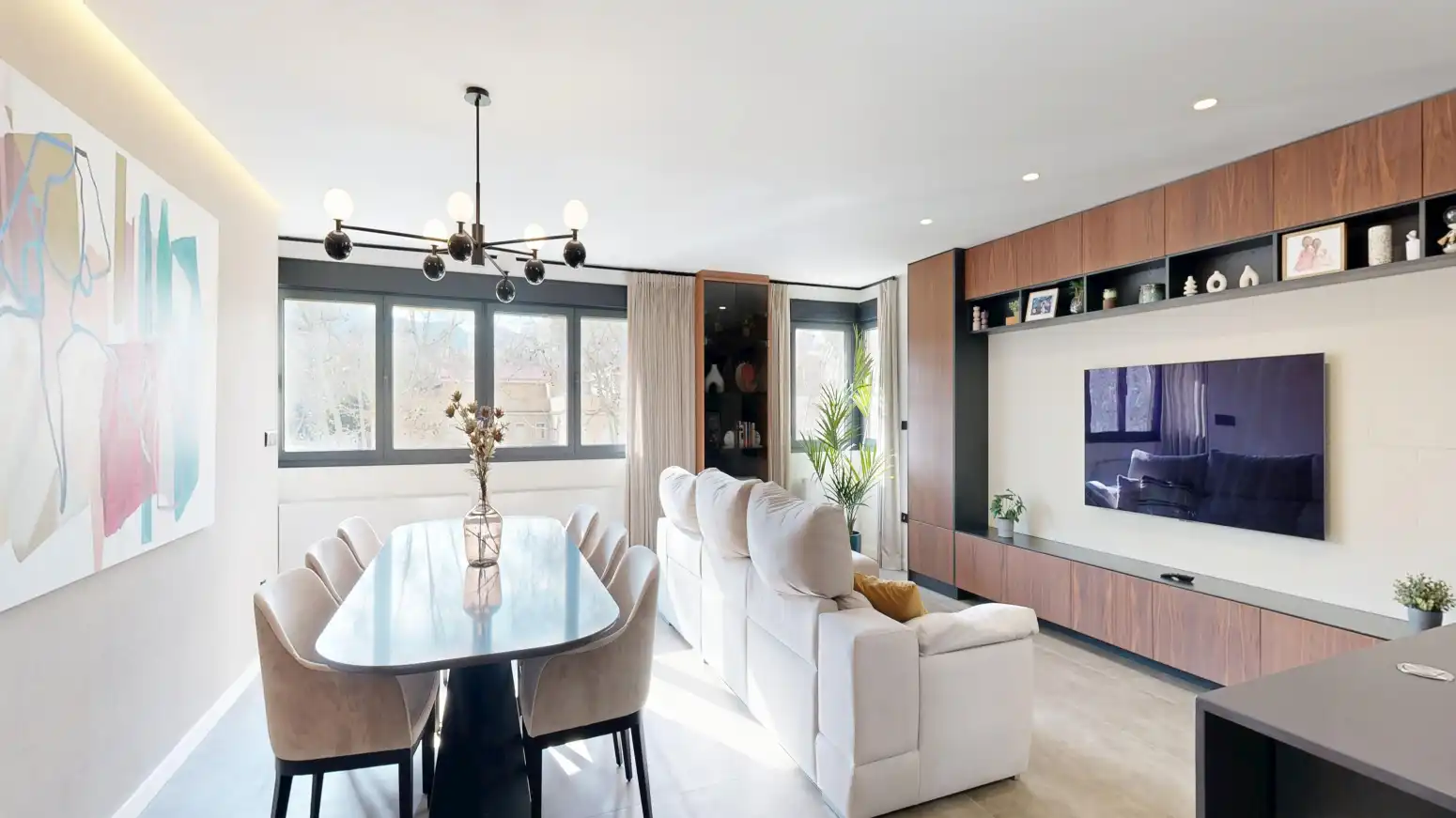 Sala de estar de Piso en venta en Cartagena con Aire acondicionado