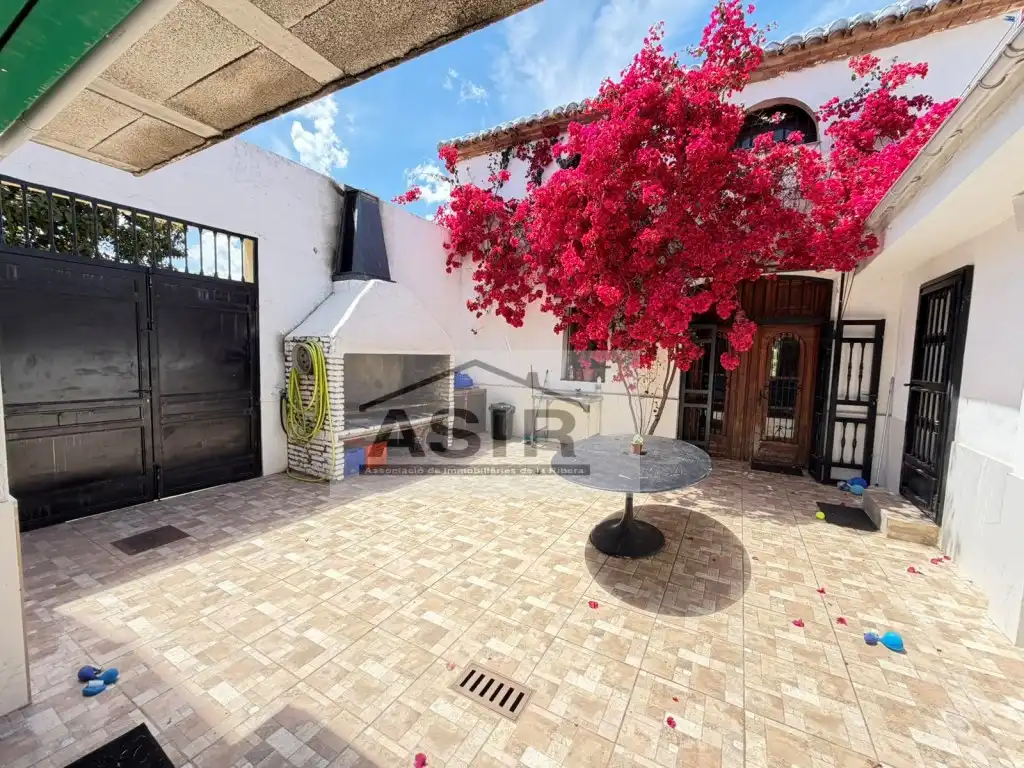 Vista exterior de Casa o chalet en venta en Alzira con Terraza y Piscina