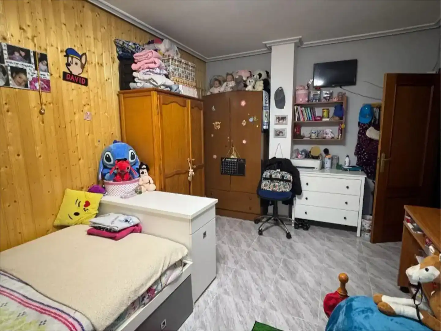 Dormitori de Pis en venda en Riópar amb Aire condicionat, Parquet i Moblat