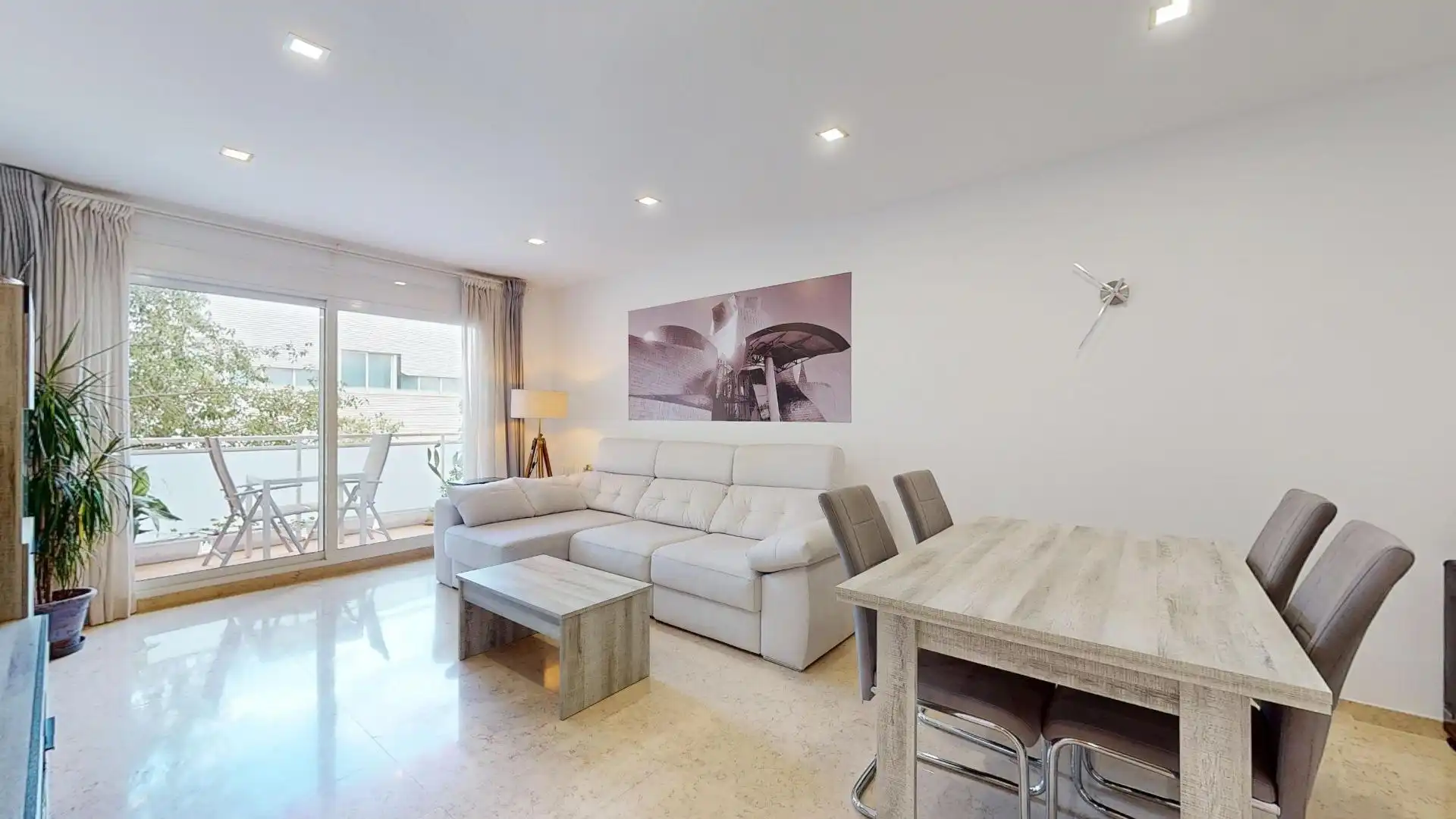 Sala d'estar de Pis en venda en  Palma de Mallorca amb Aire condicionat, Calefacció i Terrassa