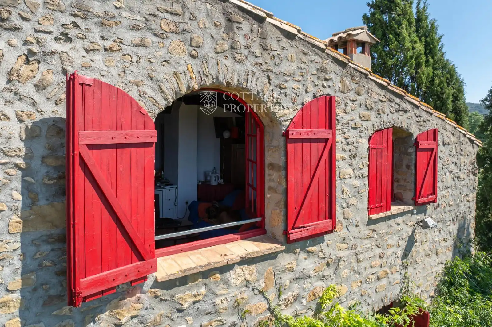 Vista exterior de Finca rústica en venta en Maià de Montcal con Calefacción y Piscina